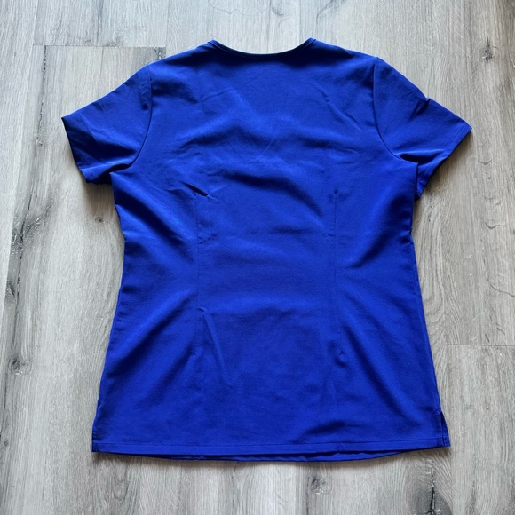 Figs Deep Royal Blue Casma Kade Cargo Scrubs - Picture 6 of 12